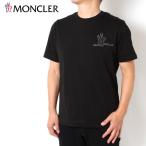 25SSモデル モンクレール MONCLER GRENOBLE グルノーブル オンドリロゴ Tシャツ【ブラック】 8C00010 83927 999/【2025SS】m-tops