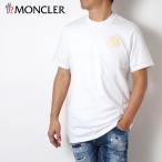 ショッピングMONCLER 24SS新作 モンクレール MONCLER  メンズ クラシックパッチ Tシャツ【ホワイト】 8C00045 83927 00A/【2024SS】m-tops