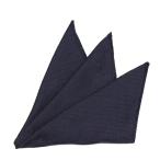  Armani *ko let's .-niARMANI COLLEZIONI шелк pocket square [DARK BLU] 350064 4P336 00036/goods