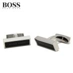 ヒューゴ・ボス HUGO BOSS  Red カフス【シルバー×ブラック】 50402999 10214838 001/accessory