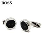 ヒューゴ・ボス HUGO BOSS  Smith カフス【シルバー×ブラック】 50412385 10218908 001/accessory