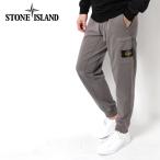 24SSモデル ストーンアイランド STONE ISLAND  バッジワッペン付き スエットパンツ【V0092 DOVE GREY】 64451  V0092/【2024SS】m-bottoms