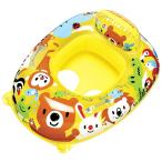 ショッピング浮き輪 子供 浮き輪 子供 足入れ ベビー浮き輪 足入れボート ベビーボート フォレストアニマル 浮き輪 浮輪 ウキワ 取っ手付 男の子 女の子 子ども用 こども用