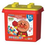 プレゼント 子供 男の子 女の子 アンパンマン おもちゃ 玩具 ブロックラボ はじめてのブロックバケツ 1歳半 2歳 知育玩具