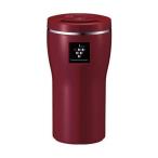 SHARP プラズマクラスターイオン発生器 ポータブルタイプ 「高濃度プラズマクラスター25000」搭載 (約3.6m3) ACアダプター対応 レッ