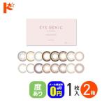 アイジェニック バイエバーカラー 1枚入り 2箱セット メール便送料無料 カラコン ネコポス 度あり アイセイ 新木優子