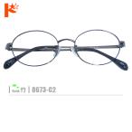  максимальный 1800 иен OFF купон. 1/21. 9:59 до! бамбук кошка очки [8673-C2]( metal рама + тонкий линзы + очки ..+ с футляром )