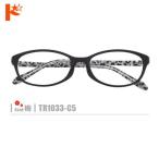  слива кошка очки [TR1033-C5]( пластиковая оправа + тонкий линзы + очки ..+ с футляром )* материалы. особенно, лицо ширина. регулировка. невозможно.