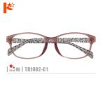  слива кошка очки [TR1082-C1]( пластиковая оправа + тонкий линзы + очки ..+ с футляром )* материалы. особенно, лицо ширина. регулировка. невозможно.