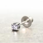 Yahoo! Yahoo!ショッピング(ヤフー ショッピング)メーカー取り寄せ品 AQUA FORTIS アクアフォルティス ジルコニアピアス シルバーピアス 片耳分 FPP-004F/Z