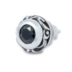 Yahoo! Yahoo!ショッピング(ヤフー ショッピング)メーカー取り寄せ品 アクアフォルティス 上地雄輔さん着用 FPP-006Fジルコニアピアス ジルコニアブラック 片耳分 メンズ レディース ブランド