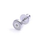 Yahoo! Yahoo!ショッピング(ヤフー ショッピング)メーカー取り寄せ品 アクアフォルティス FPP-015 WHshell.Zシェル&ジルコニアシルバーピアス 片耳分 シルバーピアス 925 メンズ レディース ブランド