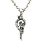 Yahoo! Yahoo!ショッピング(ヤフー ショッピング)メーカー取り寄せ品 エムズコレクション Ms Collection MC-377 ブラックジルコニアペンダント ネックレス メンズ 個性 シルバー925