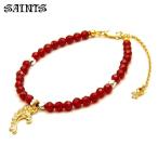 Yahoo! Yahoo!ショッピング(ヤフー ショッピング)メーカー取り寄せ品 セインツ Saints SSB2-84gd エンジェルウィングビーズブレスGD メンズ ブレスレット シルバー925