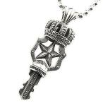 メーカー取り寄せ品 セインツ Saints 堂本光一さん着用モデル SSP-05 クラウンキーペンダント ネックレス メンズ 個性 シルバー925