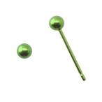 Yahoo! Yahoo!ショッピング(ヤフー ショッピング)ピアス 低アレルギー 医療用チタンのFDAピアス/ライム