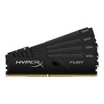 キングストン Kingston デスクトップPC用メモリ DDR4 3000MHz 16GBx4枚 HyperX FURY Memory Black