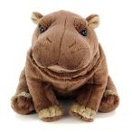 Yahoo! Yahoo!ショッピング(ヤフー ショッピング)カロラータ カバ ぬいぐるみ 動物 （ おすわりシリーズ / 14cm×12.5cm×22cm ） おもちゃ 子供向け アニマル プレゼント 男の子