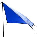 ワンポールミニタープ(ONE POLE MINI TARP) アウトドア 公園 オールインワン (ブルー) UNWIND once in a whil