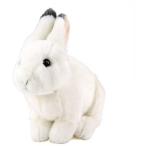 カロラータ ニホンノウサギ (冬毛) 赤ちゃん ぬいぐるみ 動物 (リアルアニマルベイビー) 10cm×17cm×19.5cm