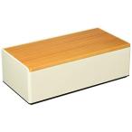 カノー ティッシュケース ベージュ サイズ:26.4×13×8.7cm
