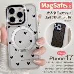 iPhone16e ハート iPhone 16 magsafe対応ケース iPhone15リング スタンド スマホケース iPhone14 クリアケース お洒落iPhone13 pro ケース 韓国 iPhone15promax