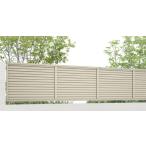 フェンス LIXIL フェンスAB YL3型(横ルーバー3) T-10 本体 2000mm(フリーポールタイプ専用)×1000mm リクシル フェンス 目隠し おしゃれ リフォーム DIY