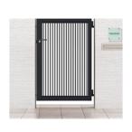 開き門扉AB TR2型 片開き 柱使用 呼称09-10 扉寸法W900×H1000mm リクシル LIXIL 開き門扉 おしゃれ シンプル リフォーム