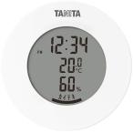 tanita термометр-гигрометр часы температура влажность цифровой настольный магнит белый TT-585 WH