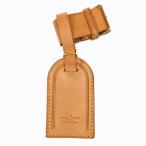 LOUIS VUITTON Louis Vuitton именная бирка poanie багаж бирка бежевая кожа 06BS489