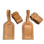 LOUIS VUITTON Louis Vuitton именная бирка poanie руль держатель 2 шт. комплект 03BS254