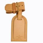 LOUIS VUITTON Louis Vuitton именная бирка poanie багаж бирка бежевая кожа 06BS488
