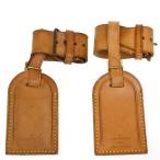LOUIS VUITTON Louis Vuitton именная бирка poanie руль держатель 2 шт. комплект кожа 06BS462