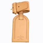 LOUIS VUITTON Louis Vuitton именная бирка poanie багаж бирка бежевая кожа 06BS487