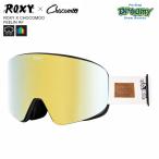 ROXY ロキシー ROXY X CHOCOMOO FEELIN AF ERJTG03145 コラボ スノーゴーグ アジアンフィット リムレス ZEISS COLOR LUXE 平面レンズ ロゴ 2020WINTER 正規品