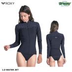 ショッピングウェットスーツ ROXY ロキシー 1.0 WATER JKT RWT231704 ウェットスーツ ジャケット 1mm厚 ジップアップ フロント フルジップ ジャパンフィット 長袖 BLKサーフィン 2023 正規品