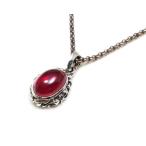 送料無料 【drive シルバーアクセサリー】 ドライヴ dp-059 ヴァルキリーオーバルペンダント 合成ルビー メンズ silver925 シルバー925 シルバーアクセ