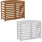 北海道・沖縄・離島配送不可 代引不可 逆ルーバー エアコン室外機 カバー 幅108 「AIRNA（エアナ）」 住まいスタイル AC-L1080***