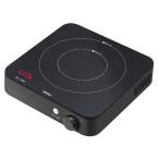 IHクッカー ミニチュラ 100W〜800W クッキングヒーター コンパクト 小さい IH調理器 ドリテック DI-218BK