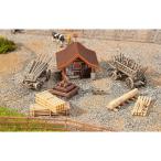 FALLER (N) Small Baking House with Accessories (小さなパン焼き釜と小物) Nゲージ 鉄道模型 ジオラマ