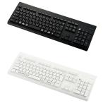 代引不可 Bluetoothキーボード 水洗い可能 防水 抗菌 エレコム TK-WS03BMK