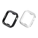 代引不可 Apple Watch Series 7 45mm ソフトバンパー エレコム AW-21ABPU