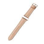 代引不可 アップルウォッチ バンド ベルト 41mm 40mm 38mm レザー ビジネス 金具ゴールド ベージュ