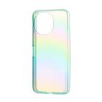 代引不可 AQUOS sense9(SH-53E) ソフトケース meliano クリアオーロラ グリーン エレコム PM-S244UCAGN