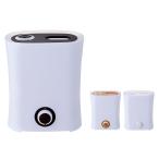 加湿器 上部給水型加湿器 超音波式 上から水を入れるタイプ 簡単給水 アロマトレー付 約3L ADIR H4007*