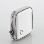  в тот же день отгрузка оплата при получении не возможно Elecom CD/DVD кейс semi твердый застежка-молния есть 24 шт. входит для белый CCD-H24WH