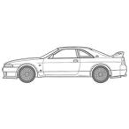 1/24 湾岸ミッドナイトシリーズ No.4 日産 スカイライン GT-R (R33) RGO 車 プラモデル フジミ模型 4968728172019