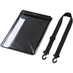 即日出荷 代引不可 サンワサプライ タブレット防水防塵ケース（スタンド・ショルダーベルト付き・10.1型・ブラック） PDA-TABWPST10BK