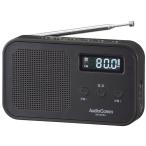  compact настольный радио ( широкий FM батарея *AC. 2 источник питания одиночный 4 форма ×3шт.@ использование цифровой высокочувствительный прием черный ) OHM