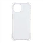 iPhone 15 NEWT 4ホールケース クリア 四つ角ストラップホール付